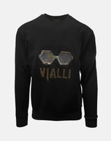 Vialli Black King Sweatshirt