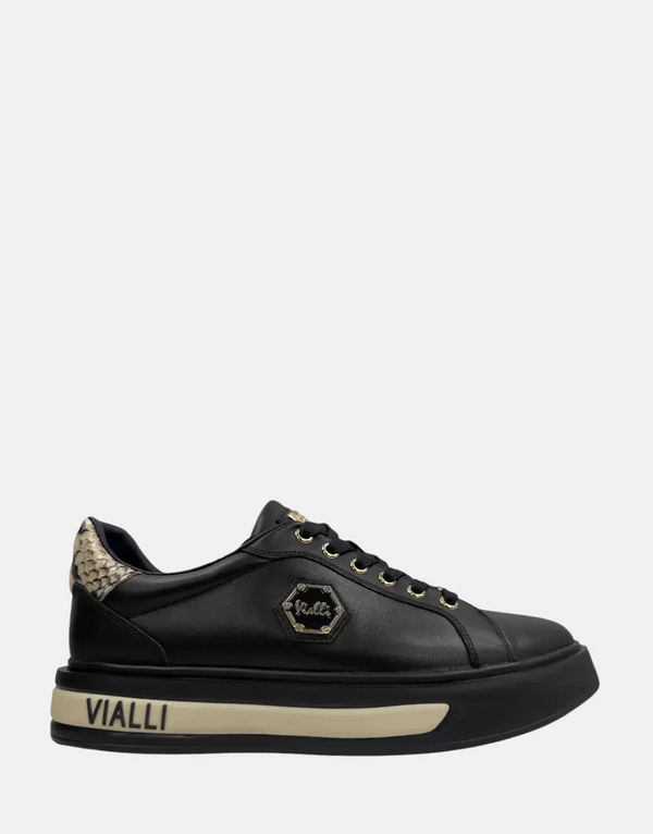 Vialli Cremona Black Sneakers