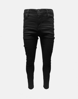 Vialli Joker Ultra Fit Black Jeans
