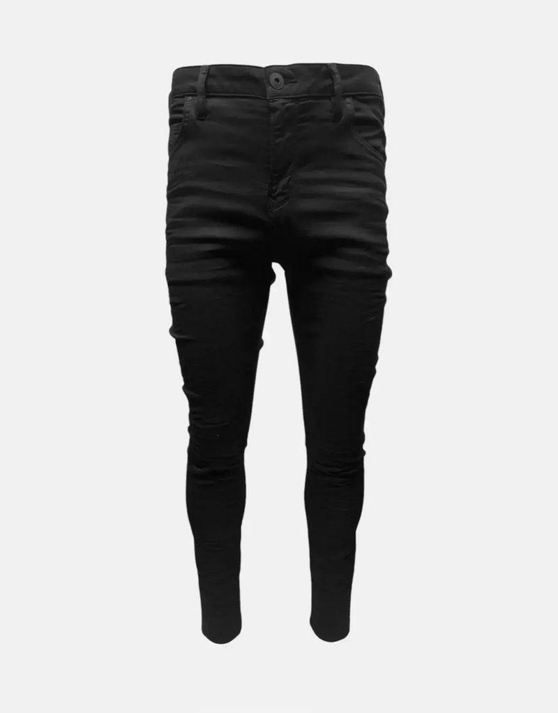 Vialli Joker Ultra Fit Black Jeans