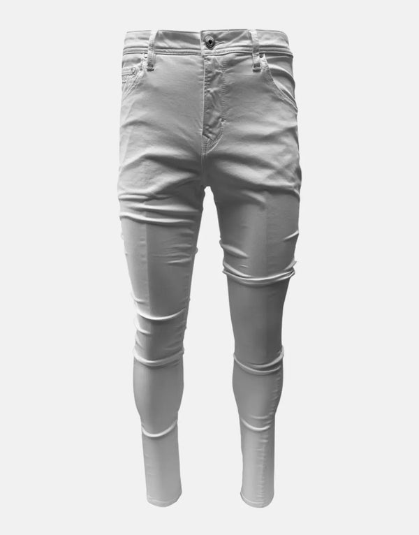 Vialli Juckichine Ultra-Fit White Jeans
