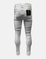 Vialli Juckichine Ultra-Fit White Jeans