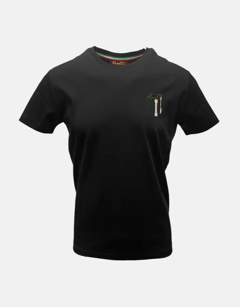 Vialli Junior Black T-Shirt