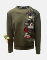 Vialli Kithent Olive Sweatshirt