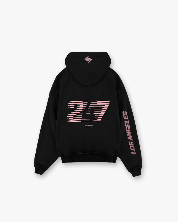 247 Los Angeles Hoodie - Jet Black