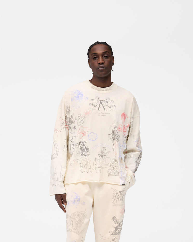 Legacy Long Sleeve T-Shirt - Buttercream