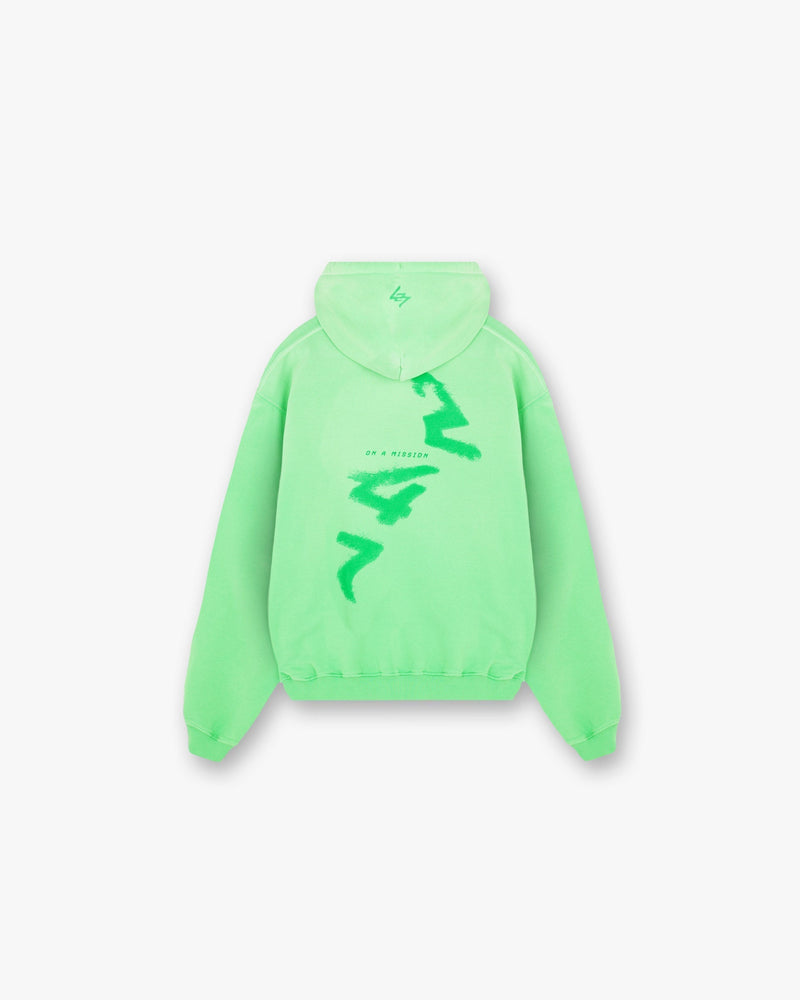 247 Motion Oversized Hoodie  - Speed Green