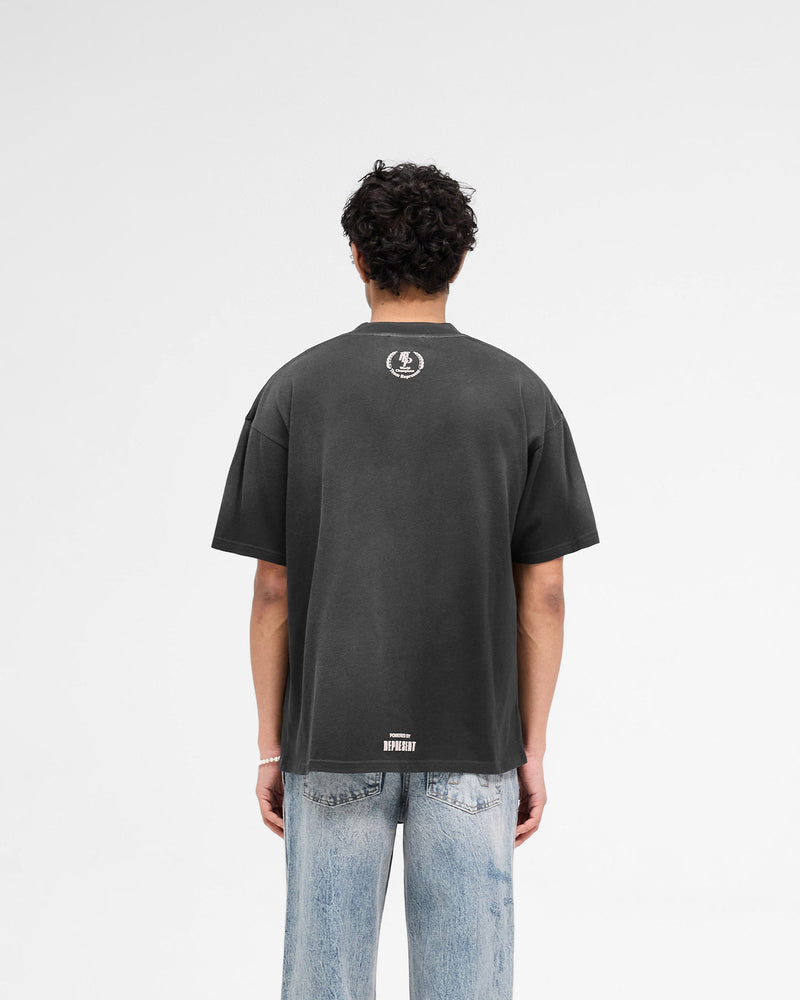 World Championship T-Shirt - Stained Black