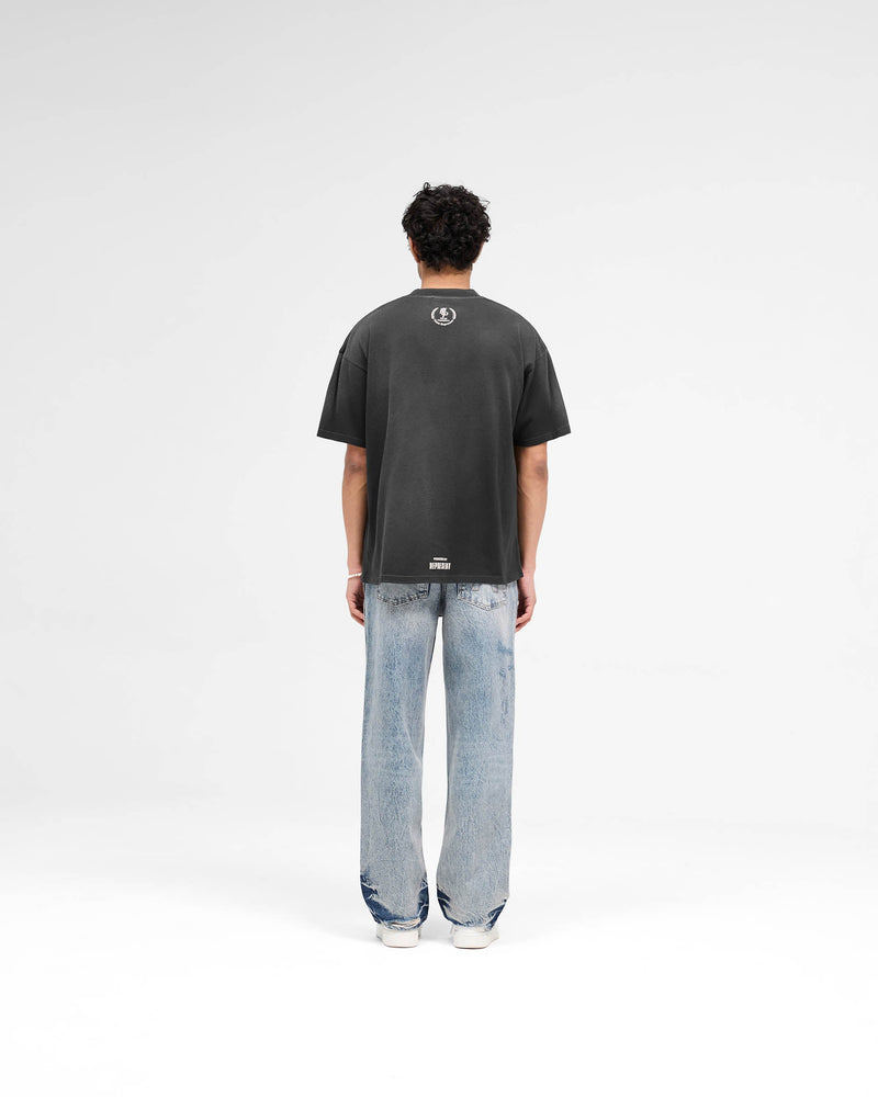 World Championship T-Shirt - Stained Black