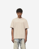 Embroidered Serif Logo T-Shirt - Concrete