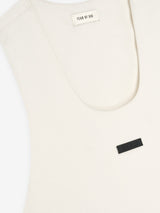 Viscose Wool Woven Tank Top