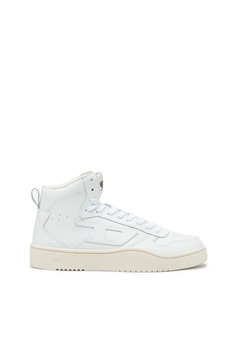 Diesel S-Ukiyo V2 Mid - High-top sneakers in leather and nylon