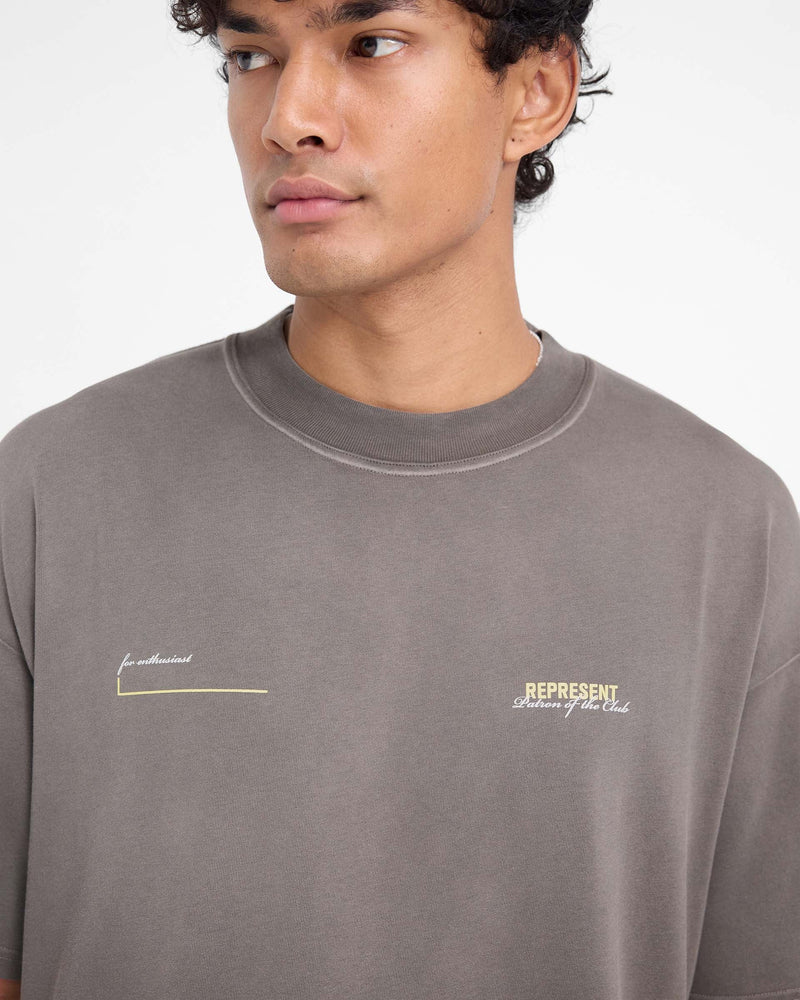 Patron Of The Club T-Shirt - Washed Olive