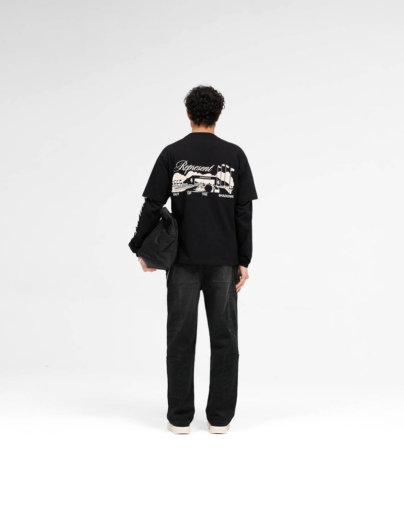 Raceway T-Shirt - Jet Black