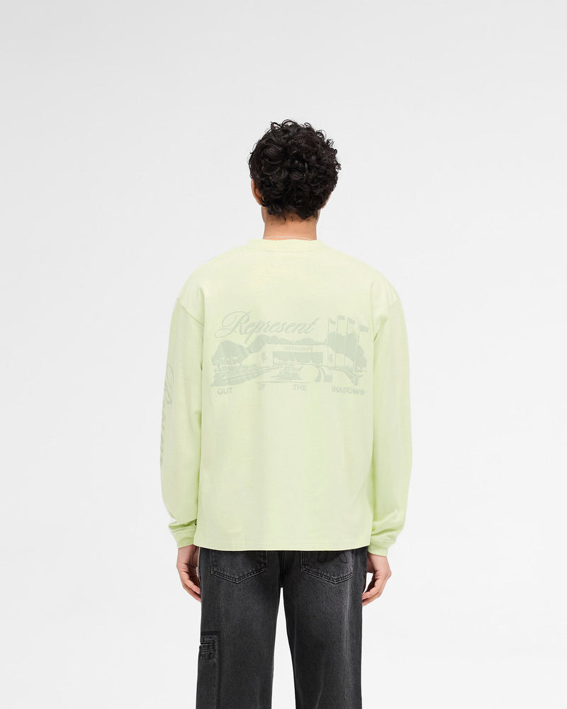 Raceway Long Sleeve T-Shirt - Matcha