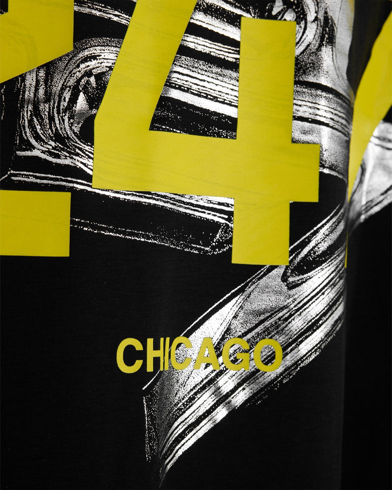 247 Chicago Oversized Hoodie - Jet Black