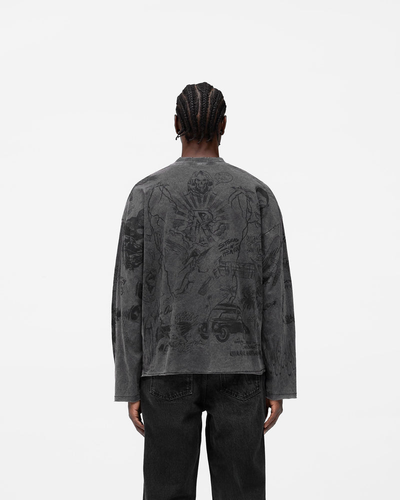 Legacy Long Sleeve T-Shirt - Vintage Grey