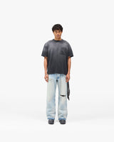 Represent X Hunter T-Shirt - Stained Black