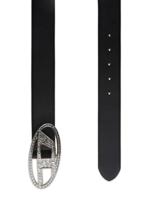Diesel 1DR Strass leather belt