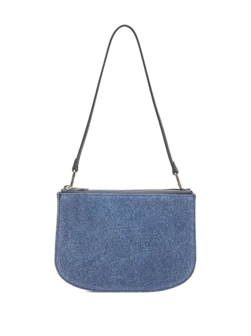 Diesel 1DR Twin denim shoulder bag