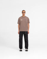 247 Future Terrains Oversized T-Shirt - Umber