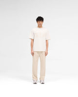 Rep Applique T-Shirt - Cream Marl