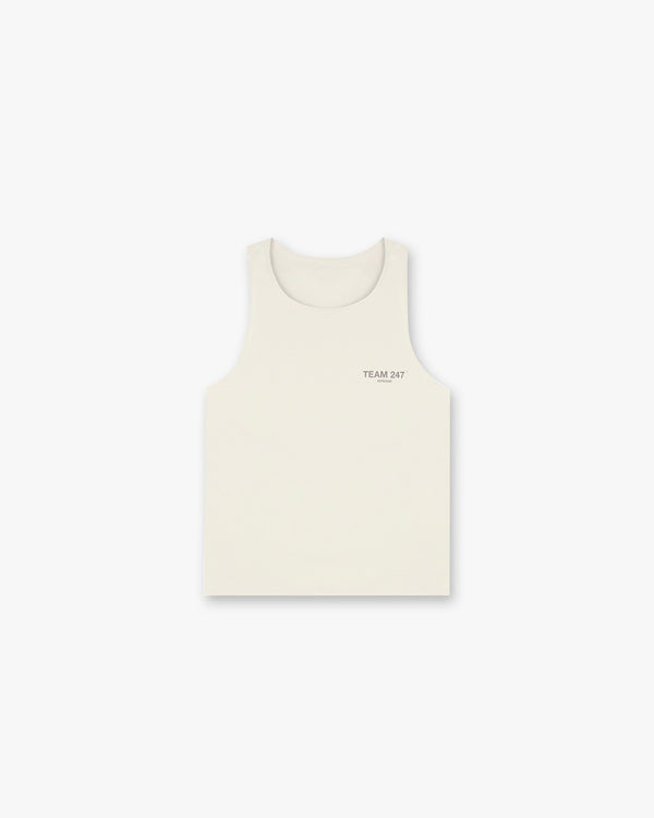 Team 247 Run Vest - Cream