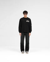 Raceway Long Sleeve T-Shirt - Jet Black