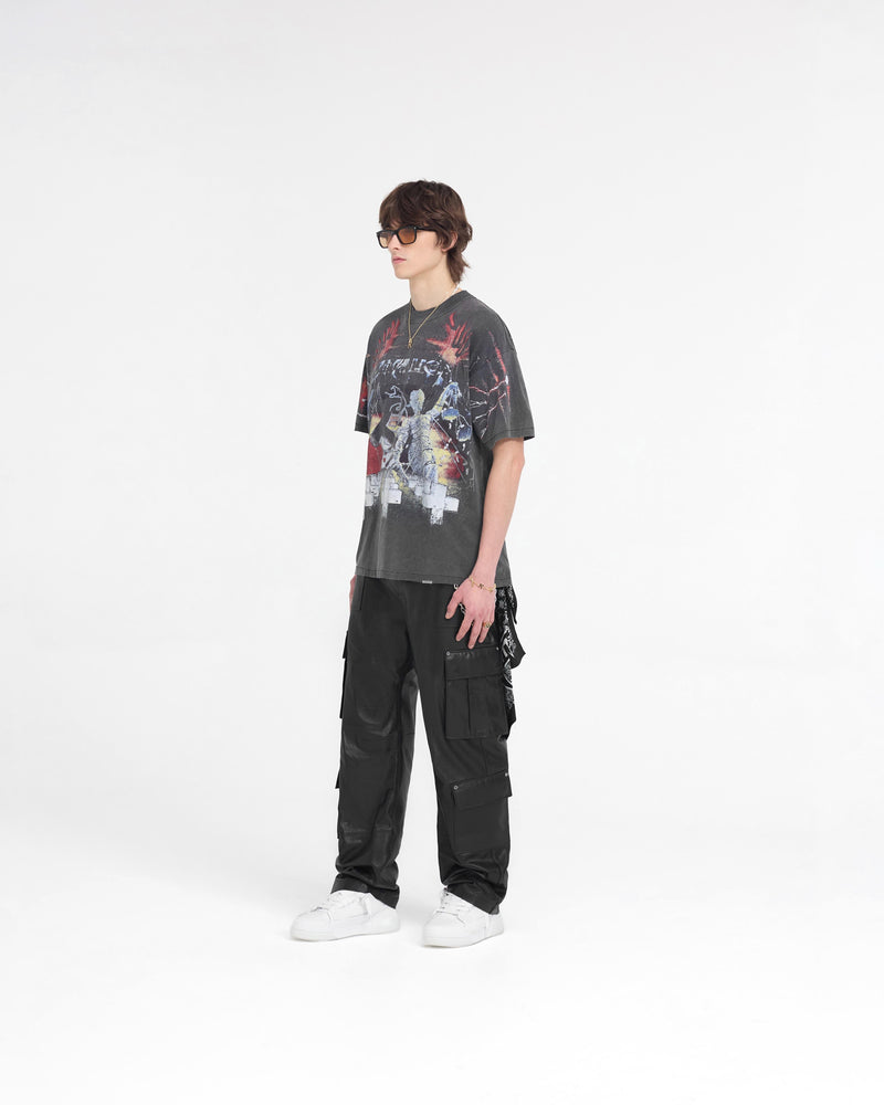 Represent X Metallica Master Of Puppets T-Shirt - Vintage Grey