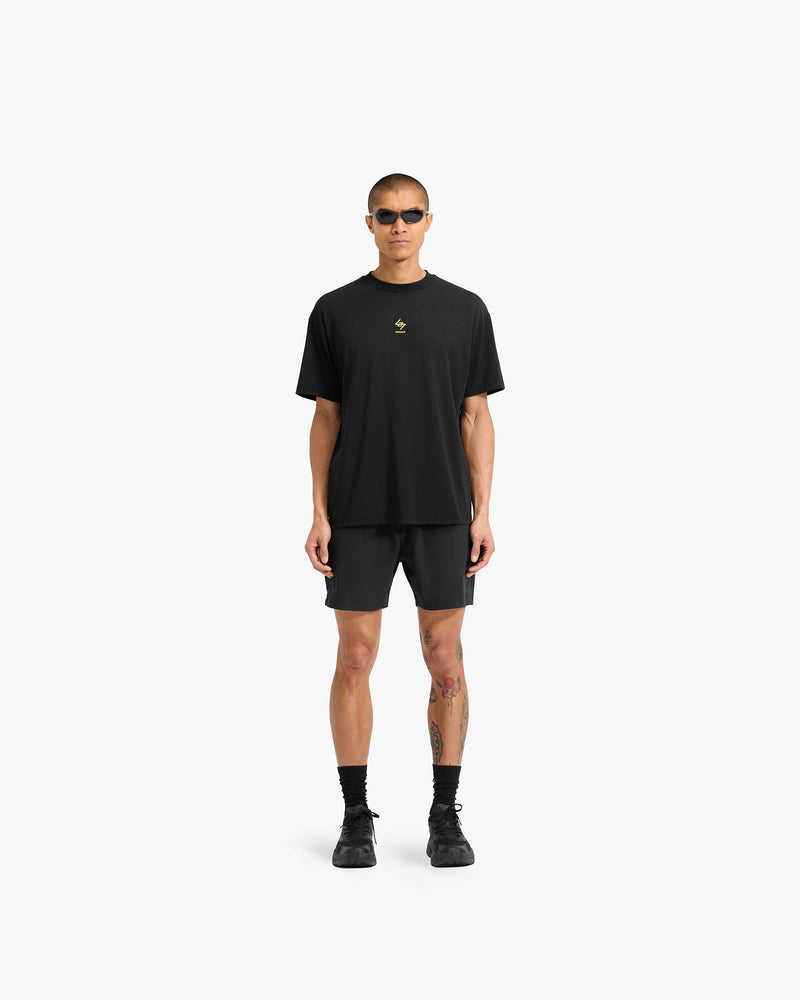 247 Chicago Oversized T-Shirt - Jet Black