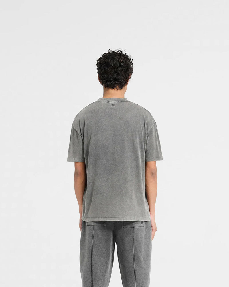 Initial T-Shirt - Vintage Grey