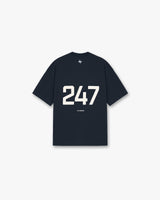247 Oversized T-Shirt - Navy