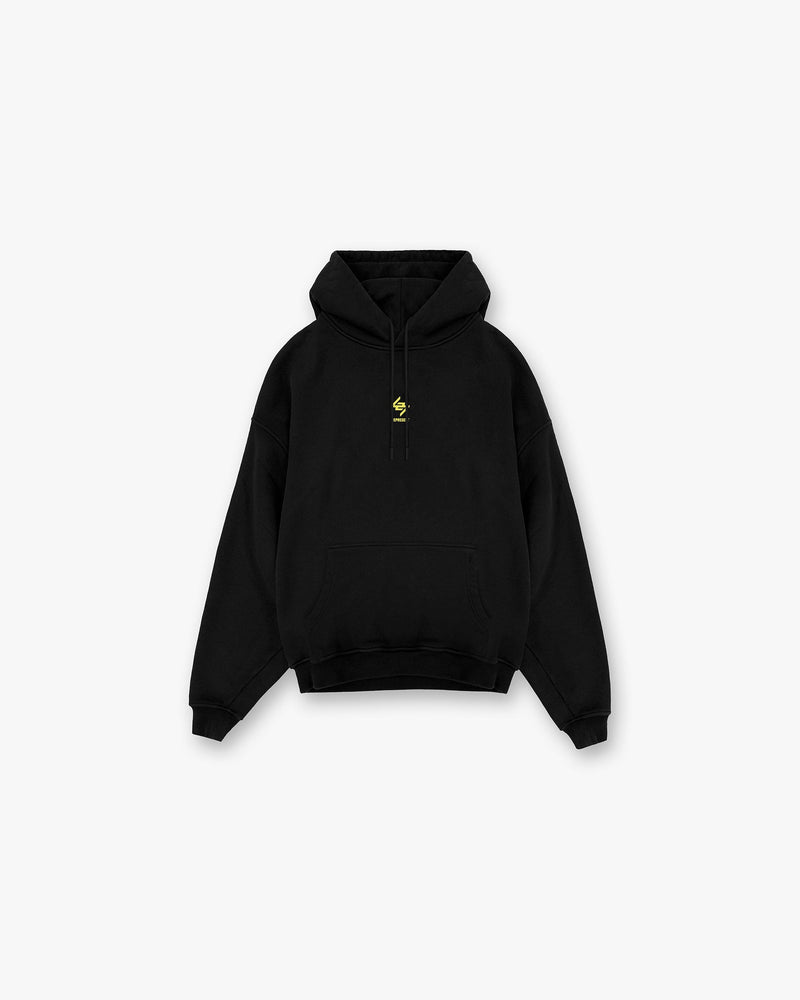 247 Chicago Oversized Hoodie - Jet Black