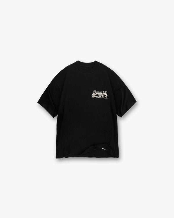 Raceway T-Shirt - Jet Black