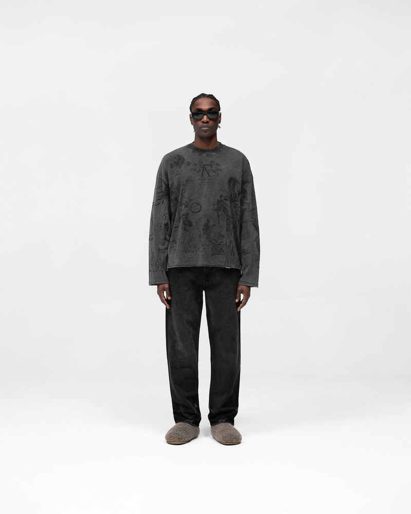 Legacy Long Sleeve T-Shirt - Vintage Grey