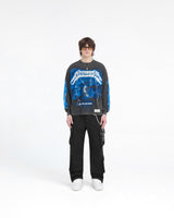 Represent X Metallica Ride The Lightning Long Sleeve T-Shirt - Vintage Grey