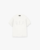 Rep Applique T-Shirt - Flat White