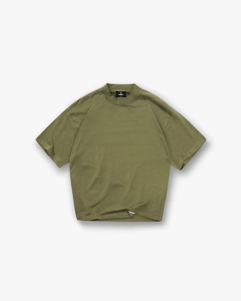 Initial Oversized T-Shirt - Army Green