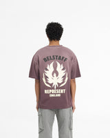 Represent X Belstaff Flame Phoenix T-Shirt - Plum