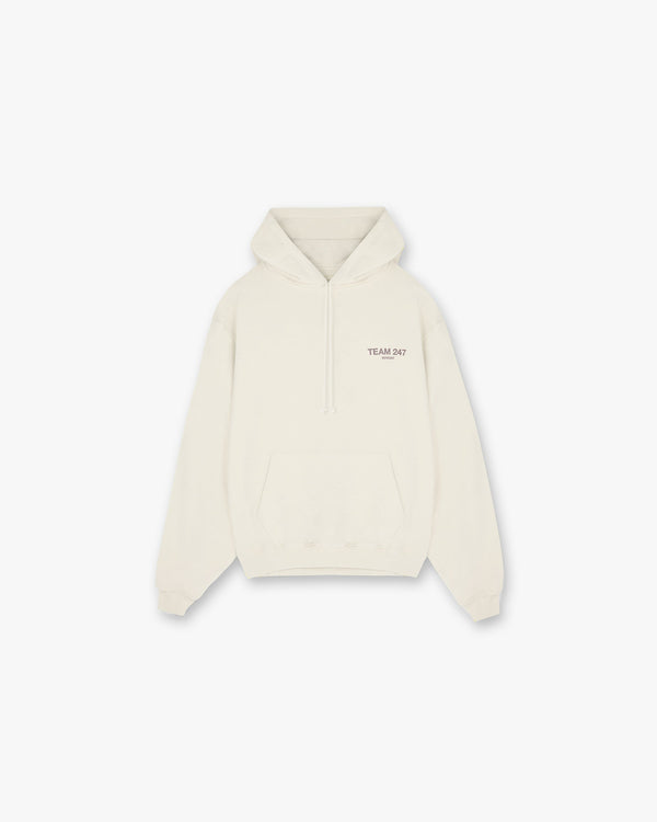 Team 247 Oversized Hoodie - Cream