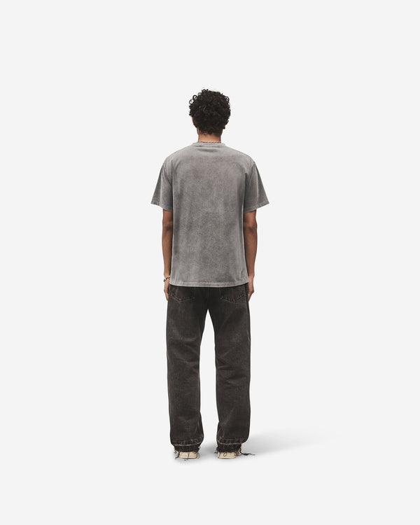 Metal Initial R T-Shirt - Vintage Grey