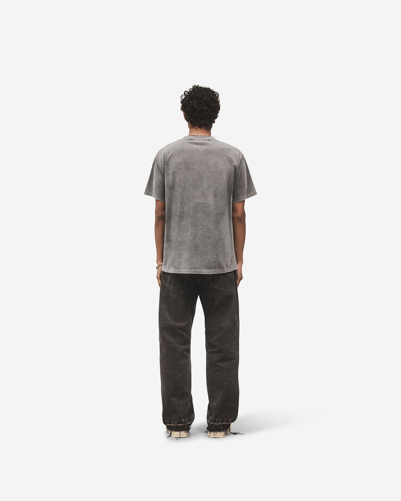 Metal Initial R T-Shirt - Vintage Grey